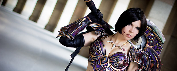 Svetlana Quindt Kamui als Warrior auf World of Warcraft