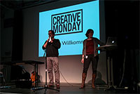 Begrüßung Creative Monday Februar 2014
