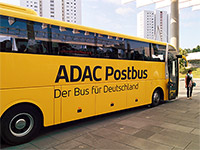 Fernbus von ADAC Postbus
