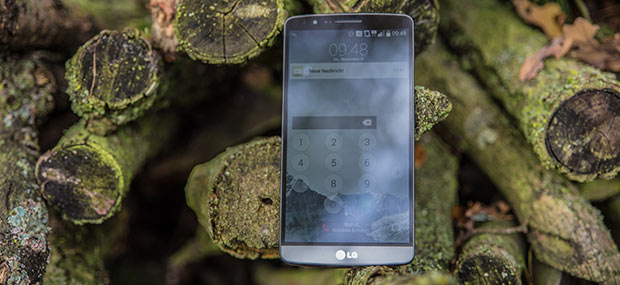 LG G3 Smartphone Frontansicht