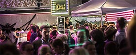 J. Kinski auf dem ersten Streetfood Markt Nürnberg