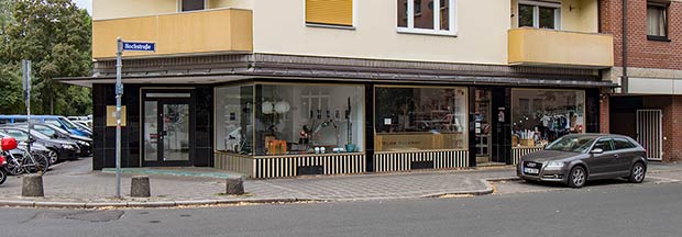 Ein seltener Schatz: Der Ladeneinbau des Hauses Bleichstraße 2 ist ein seltenes und besonders reizvolles Beispiel der Baukunst des Wiederaufbaus.