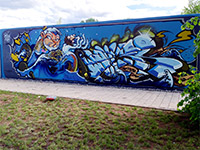 Eindrücke von dem Graffiti-Sound-Festival - Mural Art Weekend Nürnberg
