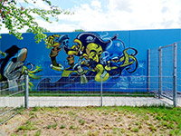 Eindrücke von dem Graffiti-Sound-Festival - Mural Art Weekend Nürnberg
