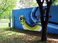 Eindrücke von dem Graffiti-Sound-Festival - Mural Art Weekend Nürnberg
