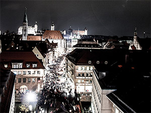 Eröffnung des Nürnberger Christkindlesmarkts 2013