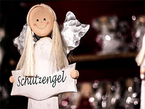 Schutzengel auf dem Nürnberger Christkindlesmarkts