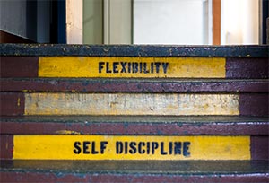 Treppe Motivation Stadtmuseum Schwabach