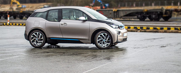 BMW i3 Elektroauto Hafen Nürnberg