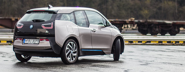 Elektroauto BMW i3 Außenansicht schräg hinten