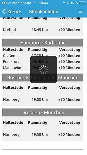 Verspätung App Smartphone Flixbus