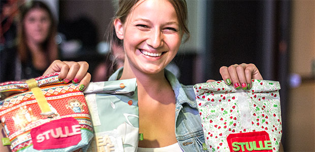 Nikola Schmidtgen mit Ihren Lunchbags