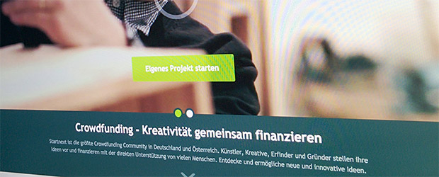 Crowdfunding mit Start Next