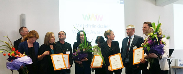 Die Preisträger und Veranstalter des IHK-Website Award