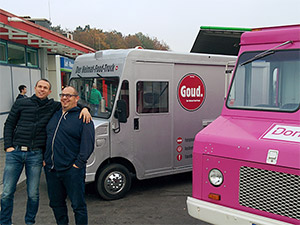 Markus und Klaus am Food Truck