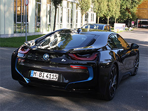 BMW i8 Heckansicht