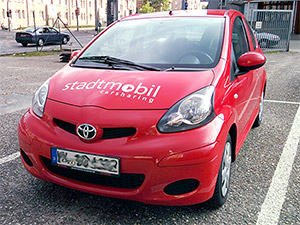 Kleinwagen Stadtmobil Rhein Neckar