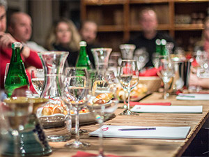 Wein Stoff Seminar Teilnehmer