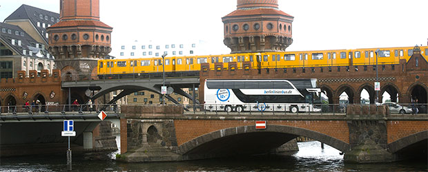 Berlinlinienbus im Test - Stettiner Tor