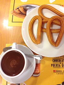 Churros und Kakao