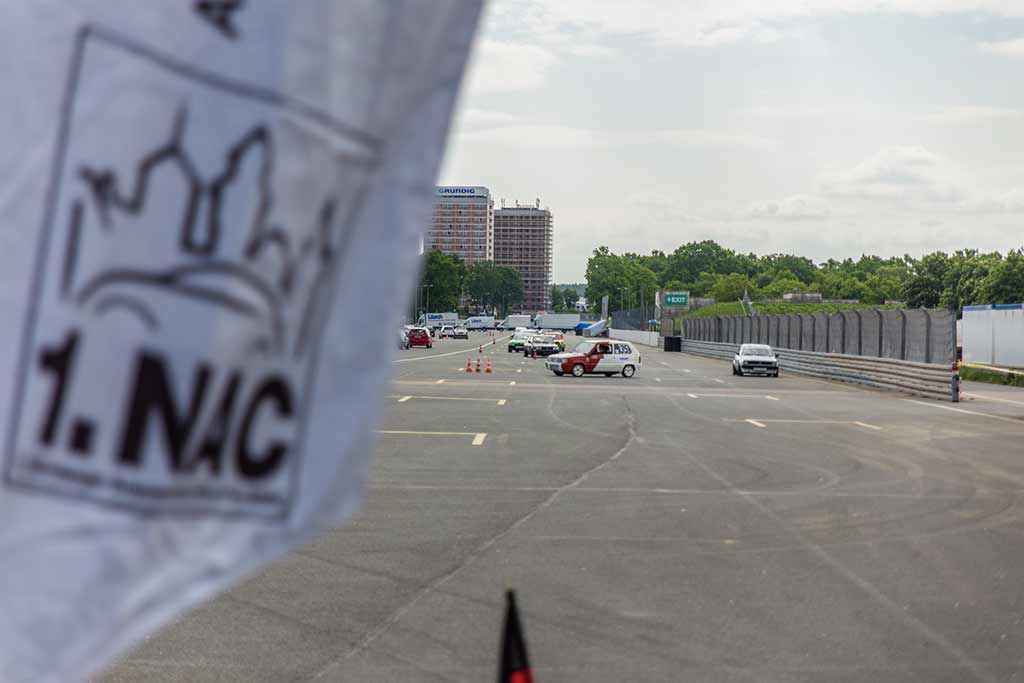 Einführungsrunde Renn-Slalom Noris