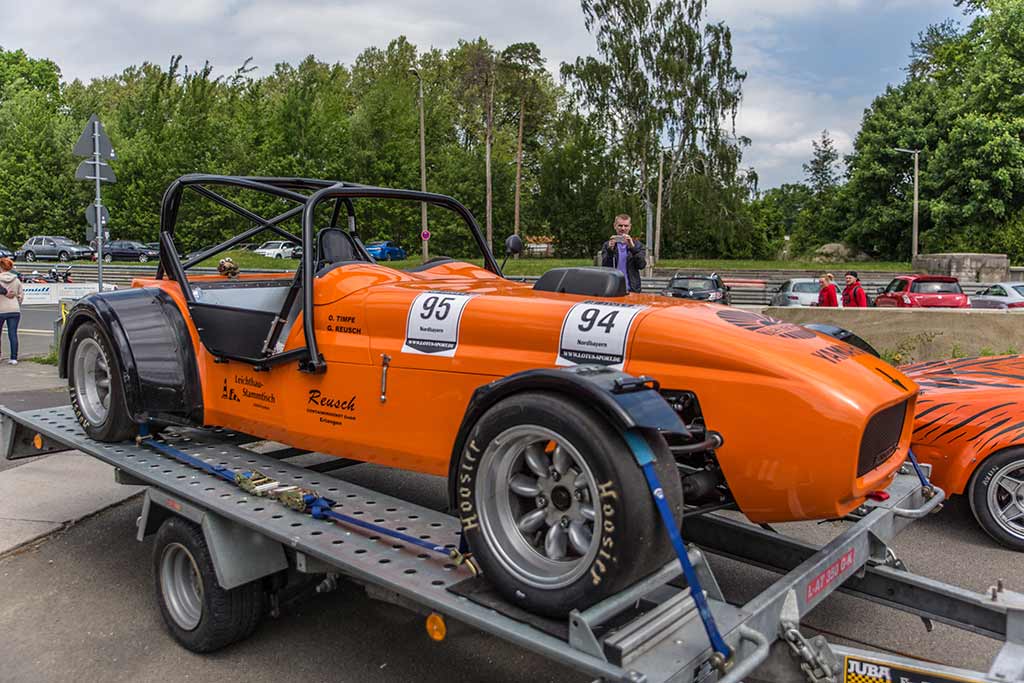 offener Westfield R1 in orange