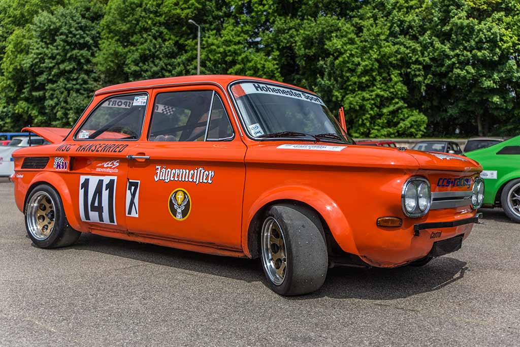 NSU TT orange