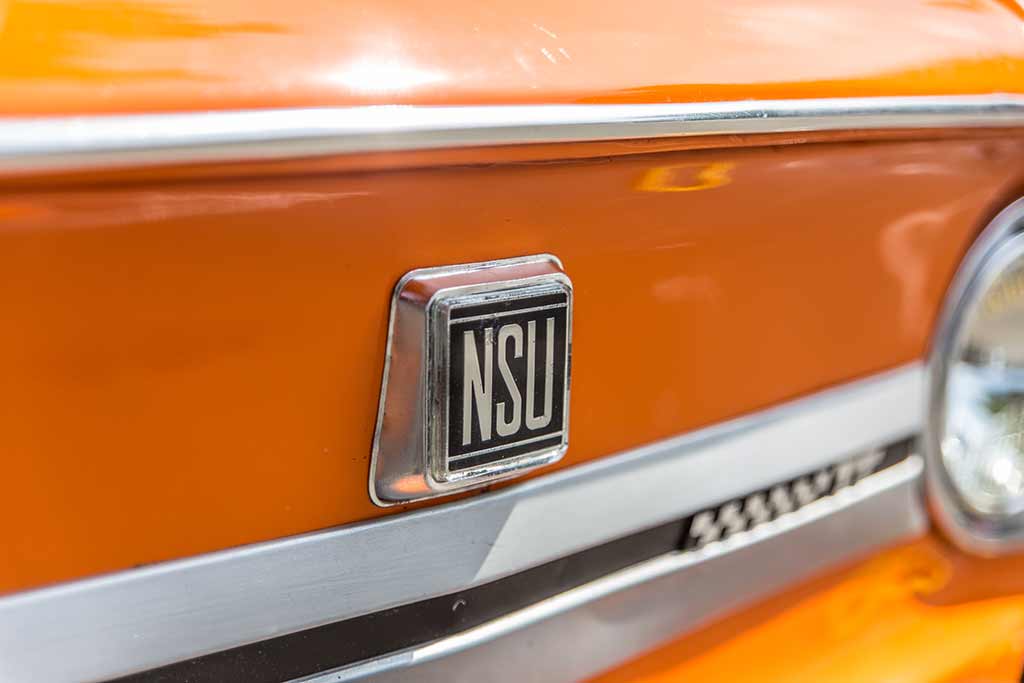 Markenemblem NSU Detailansicht