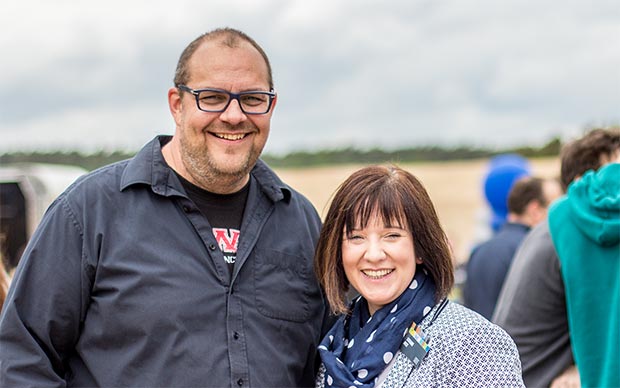 Klaus P. Wünsch und Stefanie Beck