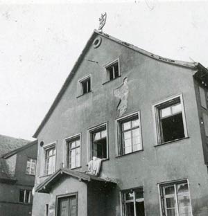 Taubengasse 2 – ein typisches Vorstadthaus, aufgenommen vor 1943.