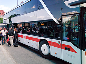 IC-Bus Abfahrtsort Nürnberg